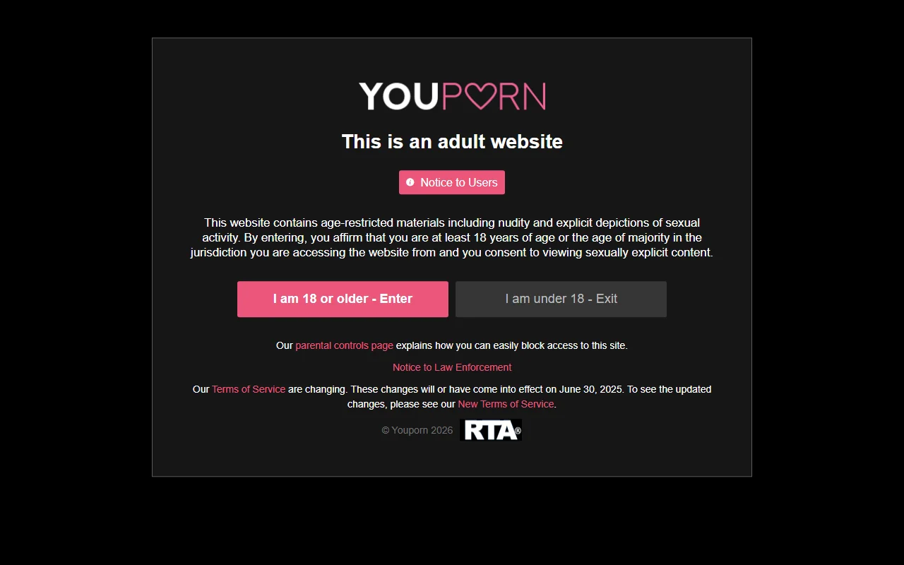 Screenshot: Youporn Screenshot of Youporn